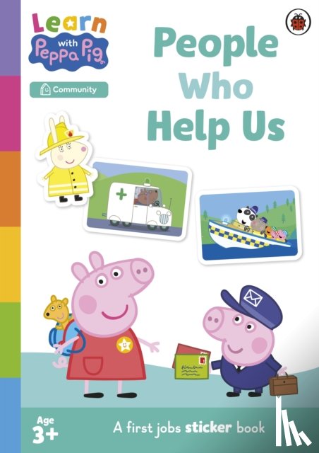 Peppa Pig - Learn with Peppa: People Who Help Us Sticker activity book