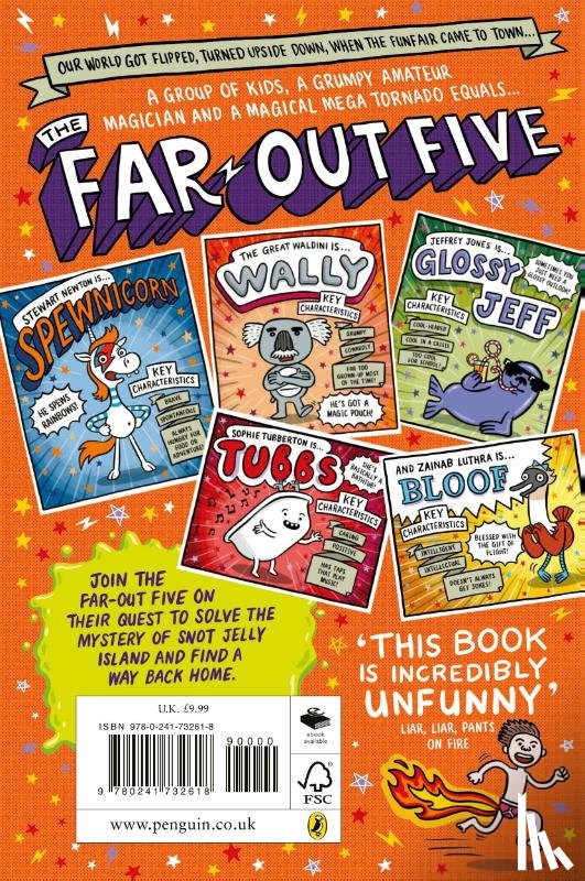 Falafel, Olaf - The Far-Out Five: Snot Jelly Island