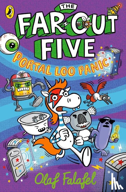 Falafel, Olaf - The Far-Out Five: Portal Loo Panic