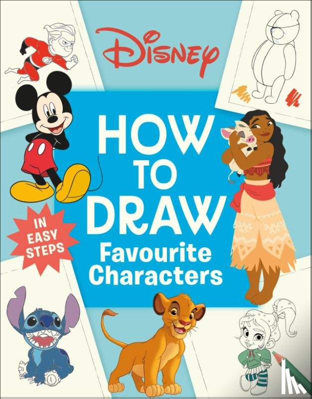DK - Disney How to Draw Favourite Characters