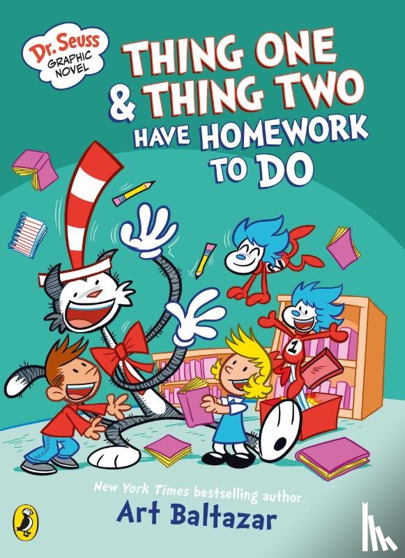 Baltazar, Art - Dr Seuss Graphic Novel: Thing One and Thing Two Have Homework to Do