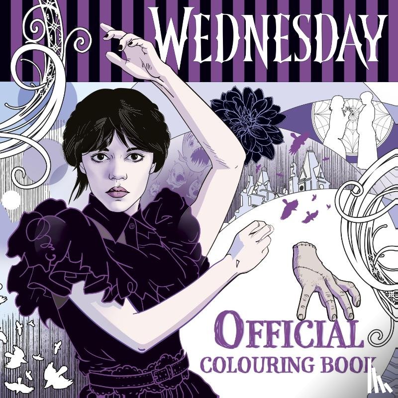 Wednesday - Wednesday: Official Colouring Book