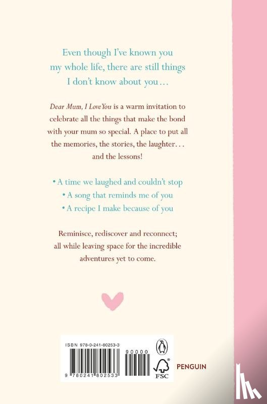 Williams, Alice - Dear Mum, I Love You…