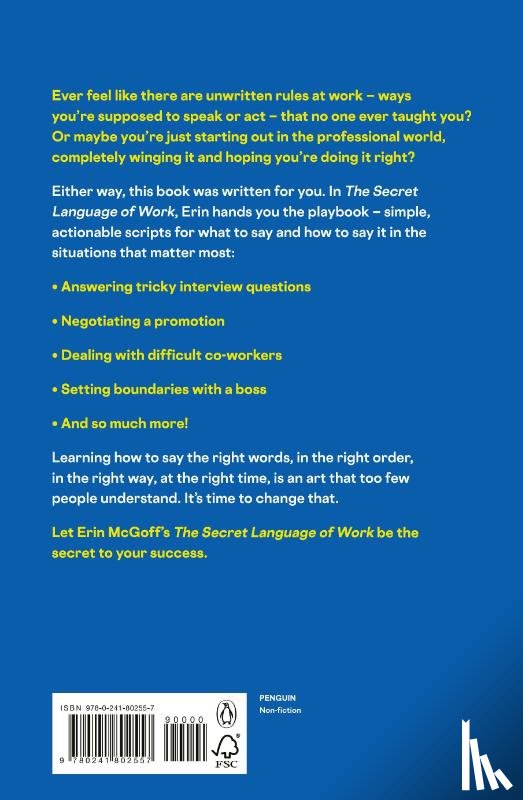 McGoff, Erin - The Secret Language of Work