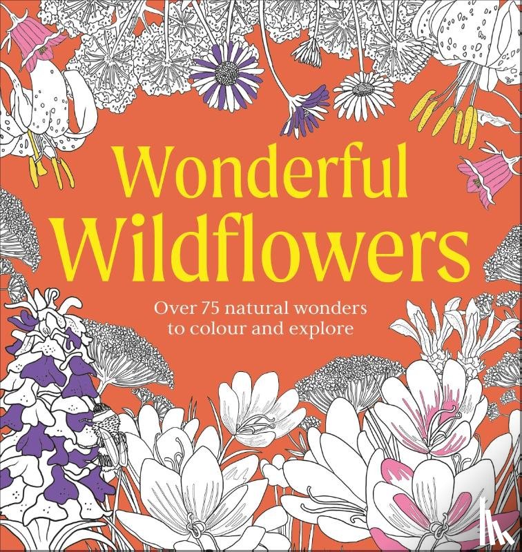 DK - Wonderful Wildflowers Colouring Book
