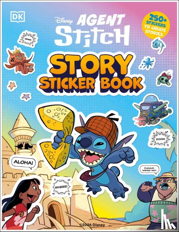 DK - Disney Stitch Story Sticker Book