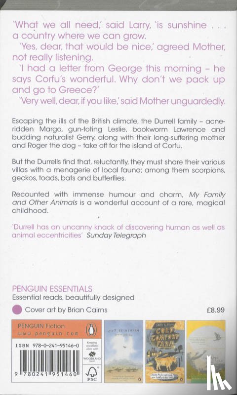 Durrell, Gerald - My Family and Other Animals