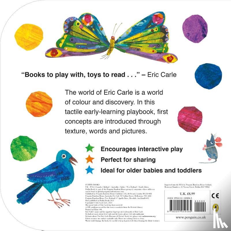 Carle, Eric - The Very Hungry Caterpillar: Touch and Feel Playbook