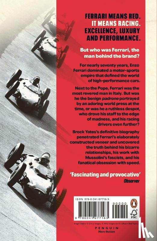 Yates, Enzo Ferrari Brock - Enzo Ferrari