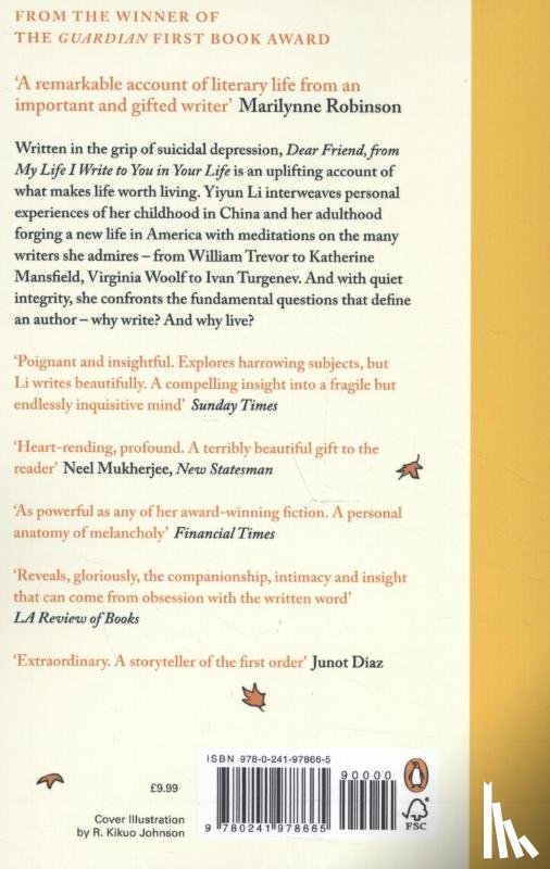 Li, Yiyun - Dear Friend, From My Life I Write to You in Your Life