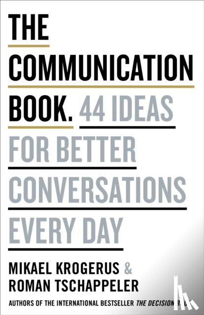 Krogerus, Mikael, Tschappeler, Roman - The Communication Book