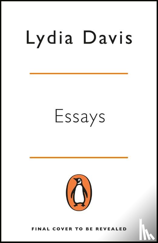 Davis, Lydia - Essays