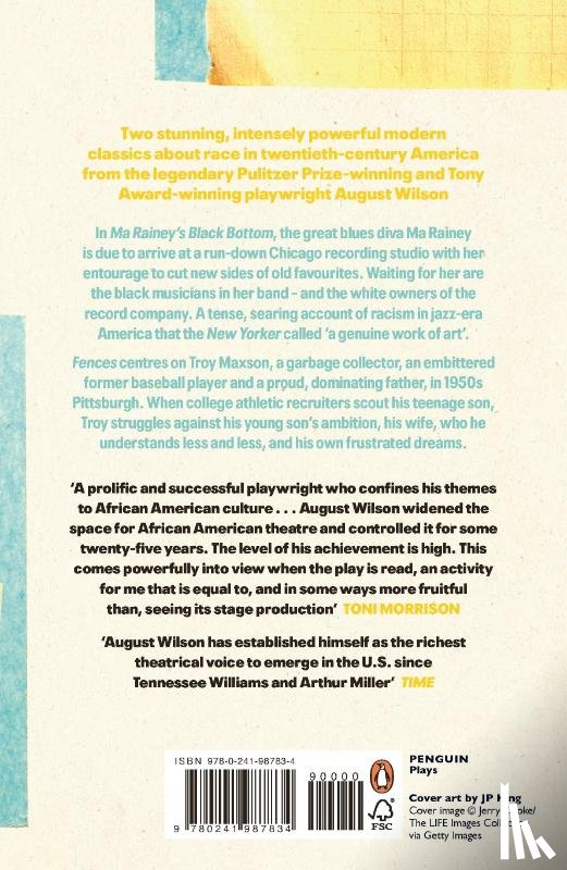 Wilson, August - Fences & Ma Rainey's Black Bottom
