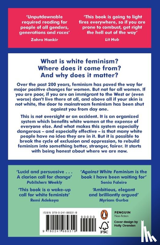 Zakaria, Rafia - Against White Feminism