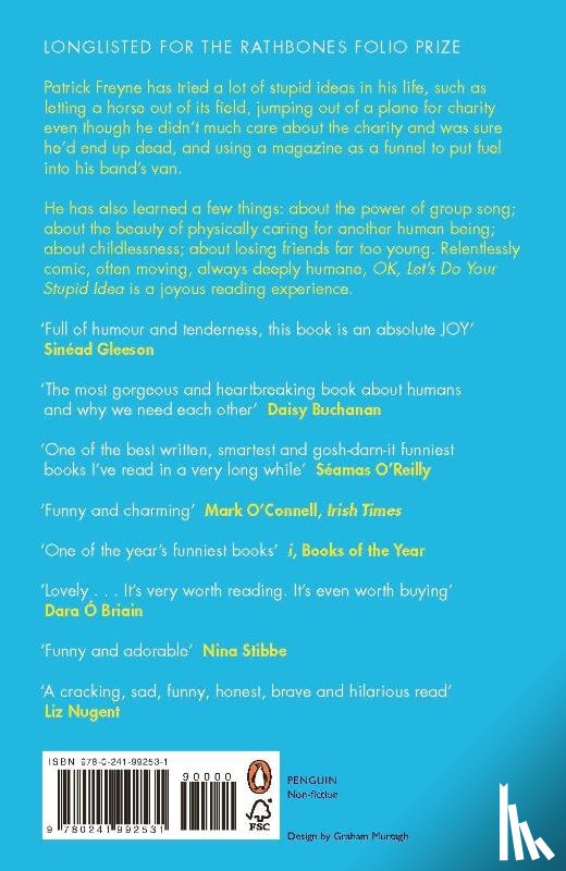 Freyne, Patrick - OK, Let's Do Your Stupid Idea