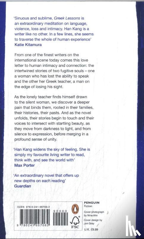 Kang, Han - Greek Lessons