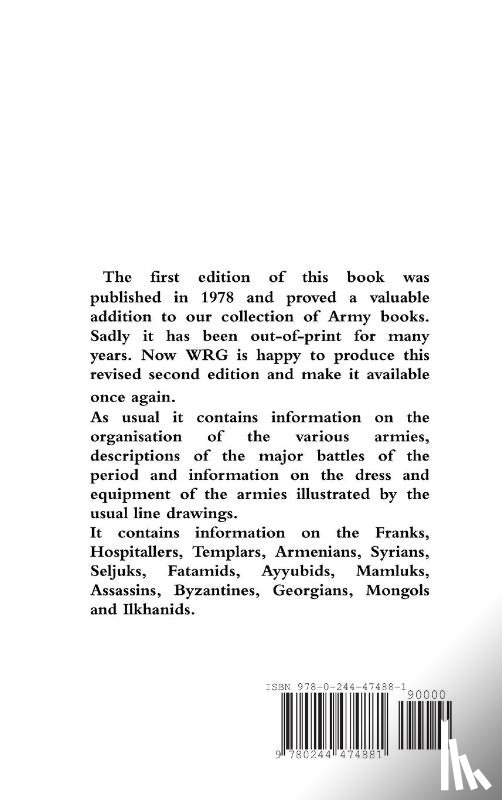Heath, Ian - Armies and Enemies of the Crusades Second Edition