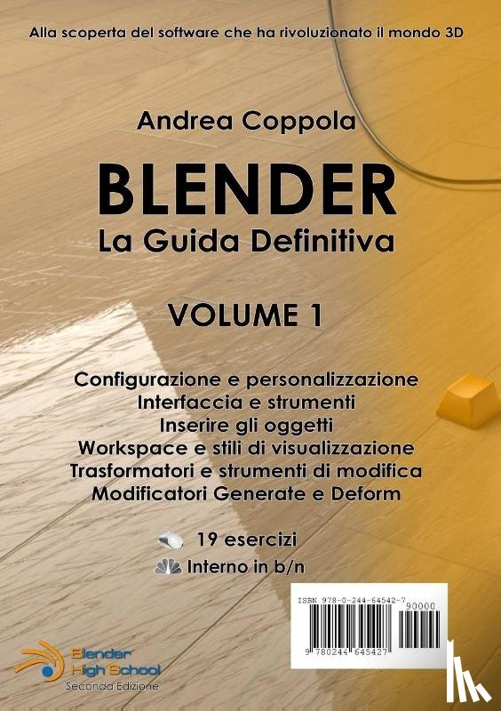 Coppola, Andrea - BLENDER - LA GUIDA DEFINITIVA - VOLUME 1 - Edizione 2