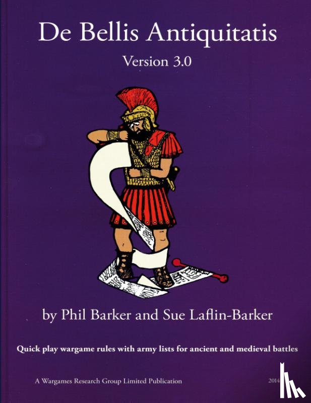 Barker, Phil, Laflin-Barker, Sue - De Bellis Antiquitatis Version 3.0