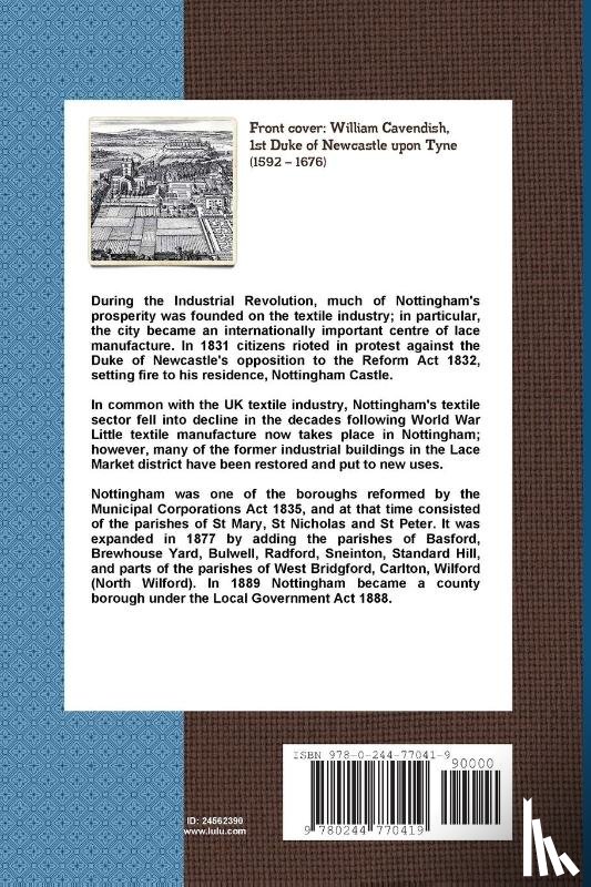 Orange, REV James - History & Antiquities of Nottingham, Vol.2. 1840
