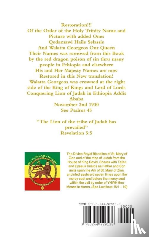 Selassie, Waheba - Divine Liturgy of the Ethiopian Orthodox Tewahedo Church