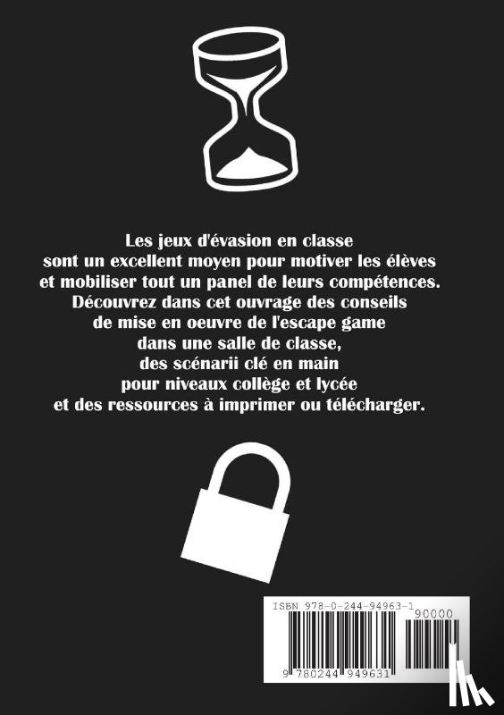 Nicotera, Mickael - Creer des jeux d'evasion en classe