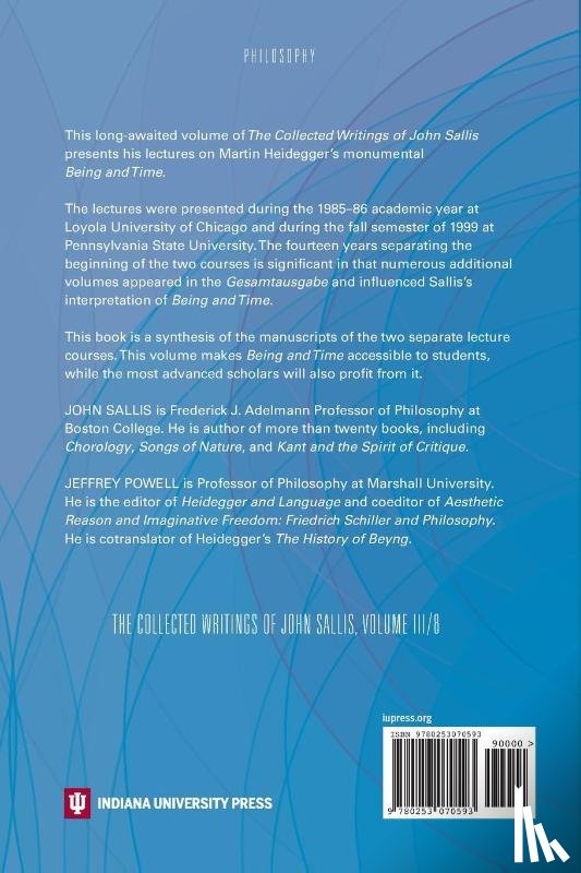 Sallis, John - Heidegger's Ontological Project