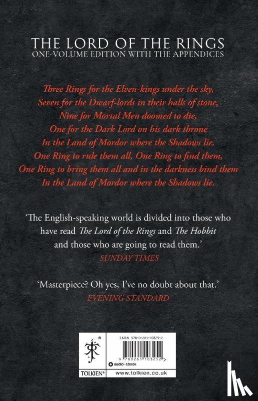 Tolkien, J. R. R. - The Lord of the Rings
