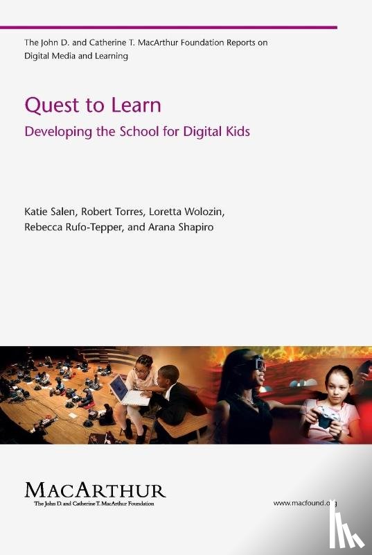 Salen Tekinbas, Katie (Professor), Torres, Robert, Wolozin, Loretta, Rufo-Tepper, Rebecca - Quest to Learn