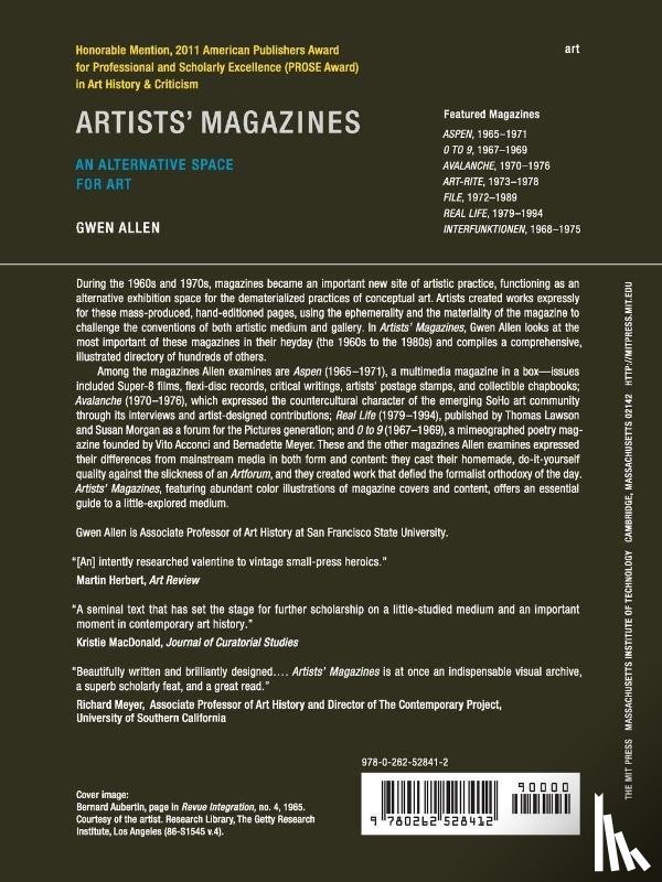 Allen, Gwen (Associate Professor - Artists' Magazines