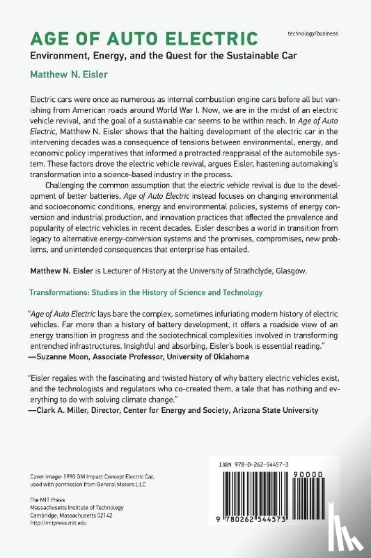 Eisler, Matthew N. - Age of Auto Electric
