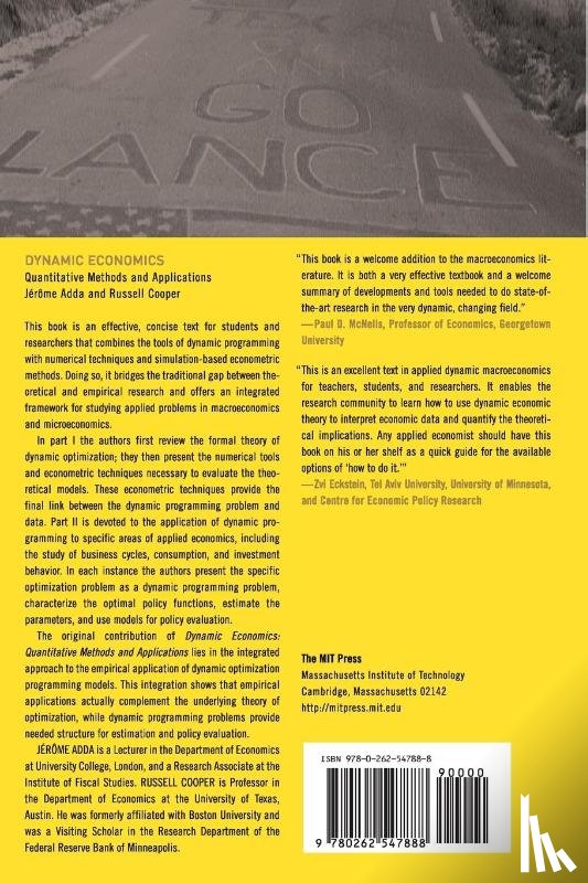 Adda, Jerome, Cooper, Russell W. (The Penn State University) - Dynamic Economics