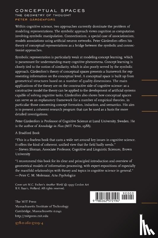Gardenfors, Peter (Lund University) - Conceptual Spaces