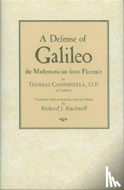 Campanella, Thomas - Defense of Galileo