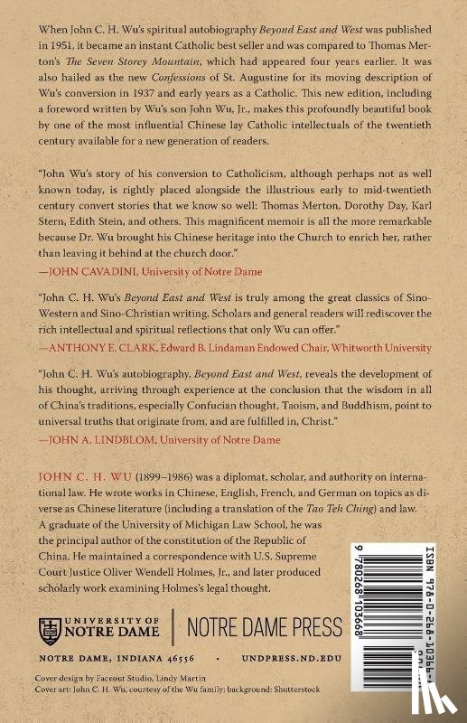 Wu, John C.H. - Beyond East and West