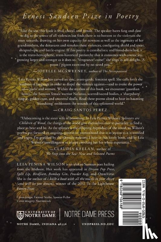 Wilson, Leia Penina - Splinters Are Children of Wood