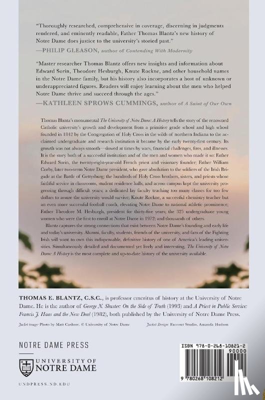 Blantz, Thomas E. - The University of Notre Dame