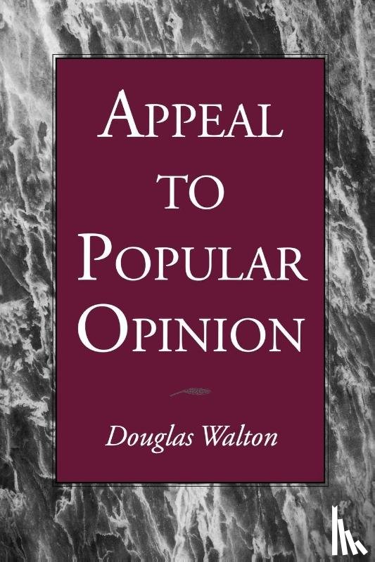 Walton, Douglas (University of Winnipeg) - Appeal to Popular Opinion