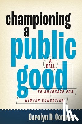 Commer, Carolyn D. (Virginia Tech Univesity) - Championing a Public Good