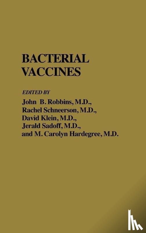  - Bacterial Vaccines