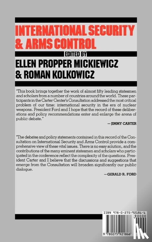 Mickiewicz, Ellen - International Security and Arms Control