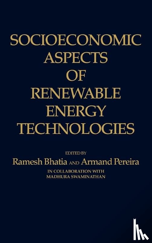  - Socioeconomic Aspects of Renewable Energy Technologies