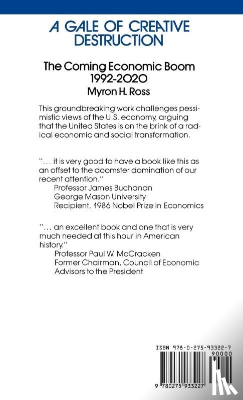 Ross, Myron - A Gale of Creative Destruction