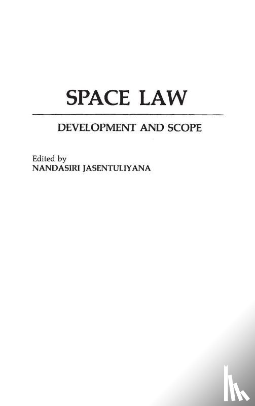  - Space Law