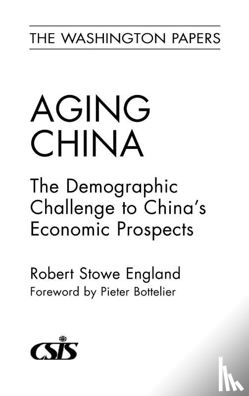 England, Robert Stowe - Aging China