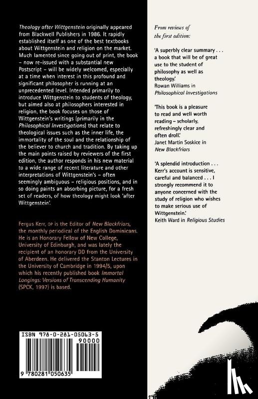 Kerr, Fergus - Theology After Wittgenstein