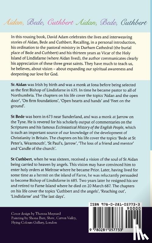 Adam, David - Aidan, Bede, Cuthbert