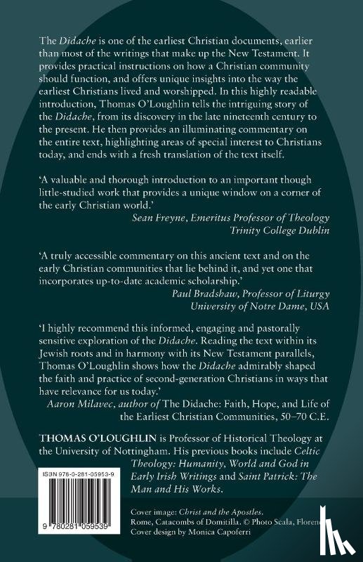 O'Loughlin, Professor Thomas - The Didache