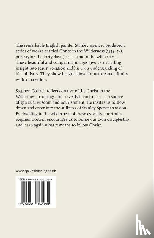 Cottrell, The Most Revd and Rt Hon Stephen - Christ in the Wilderness