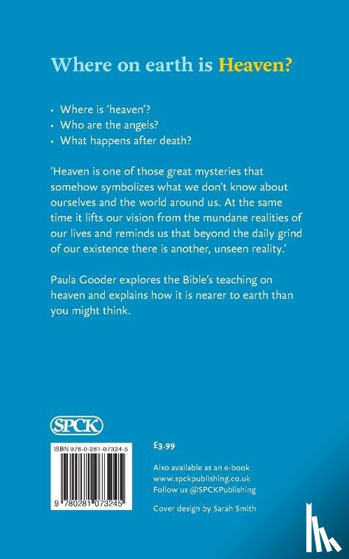 Gooder, Dr Paula - Where on Earth is Heaven?